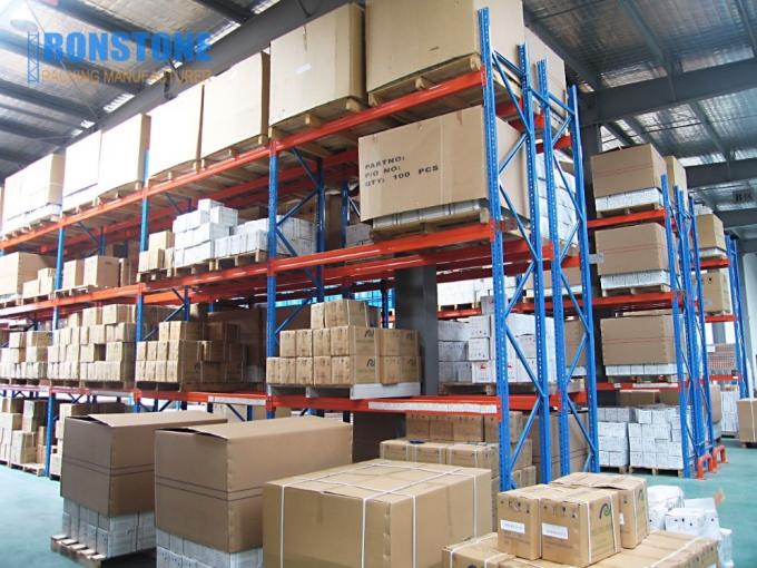 RMI/AS4084 certificou a cremalheira industrial resistente da pálete do armazenamento do armazém